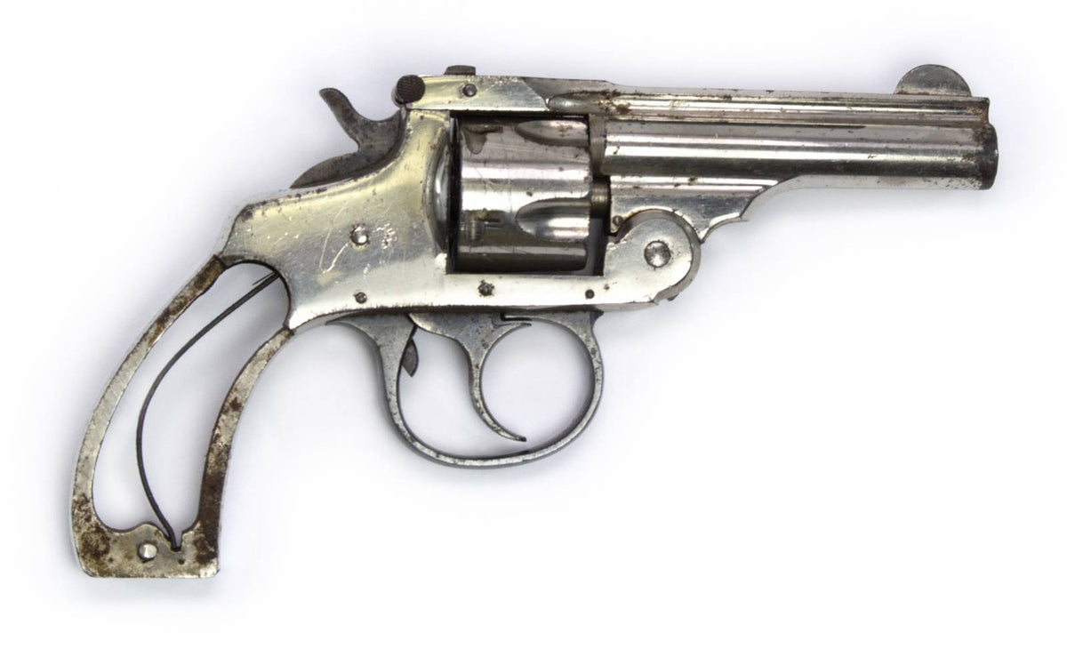 H&R TOP BREAK AUTOMATIC 38S&W 3.25BARREL NICKEL