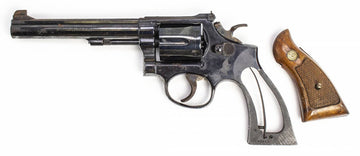 S&W 14-3 38SPL 6 Barrel Square Butt Blued Revolver