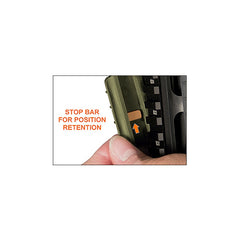 12-Piece OD Green AR-15 Rail Covers