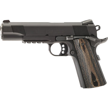 Colt XSE Rail .45 ACP  Double Diamond Blackened Wood Grip