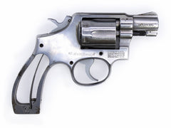 S&W 64-2 Revolver, 38 Special, 2 Barrel, Stainless Steel