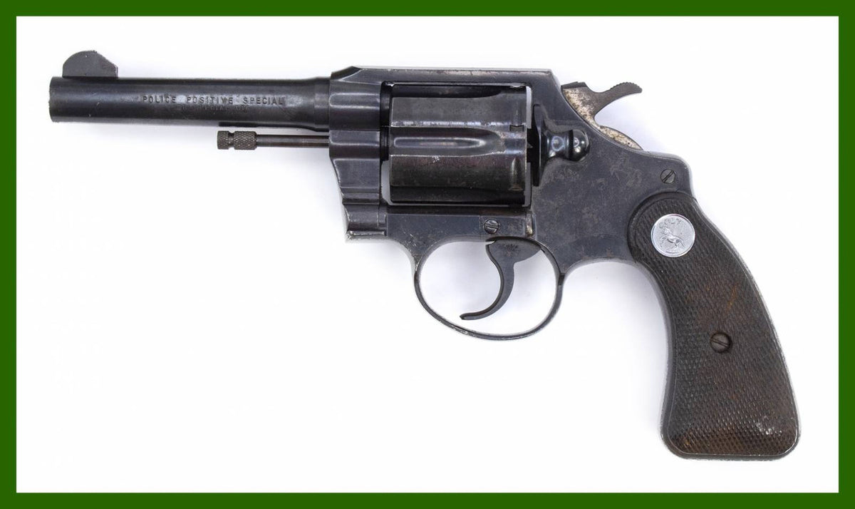 Colt Police Positive, C&R, Revolver, .38 Special, 4 Barrel, Blue