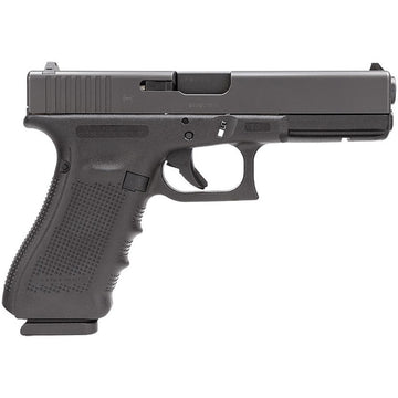 Glock PG1750203 G17 Gen4 9mm Luger 4.48 17+1 FS Black Interchangeable Backstrap Grip