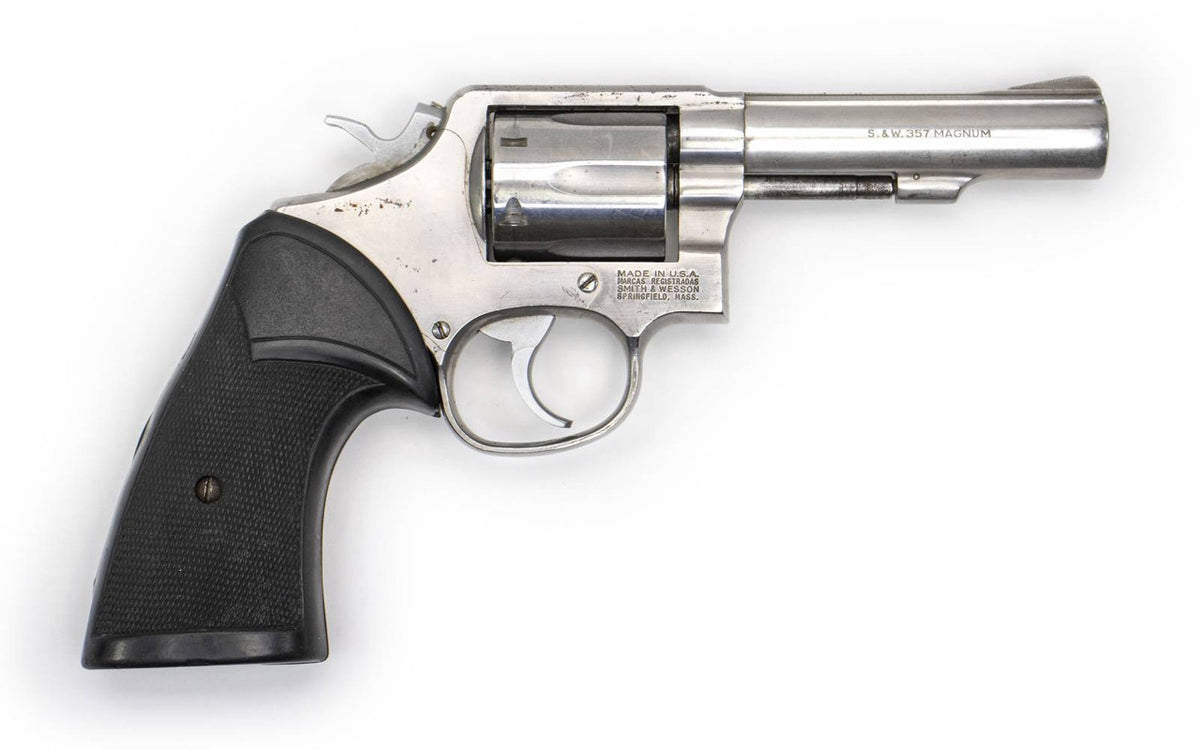 S&W Revolver 65-4, .357 Mag 4 Barrel Stainless Steel - Good Condition