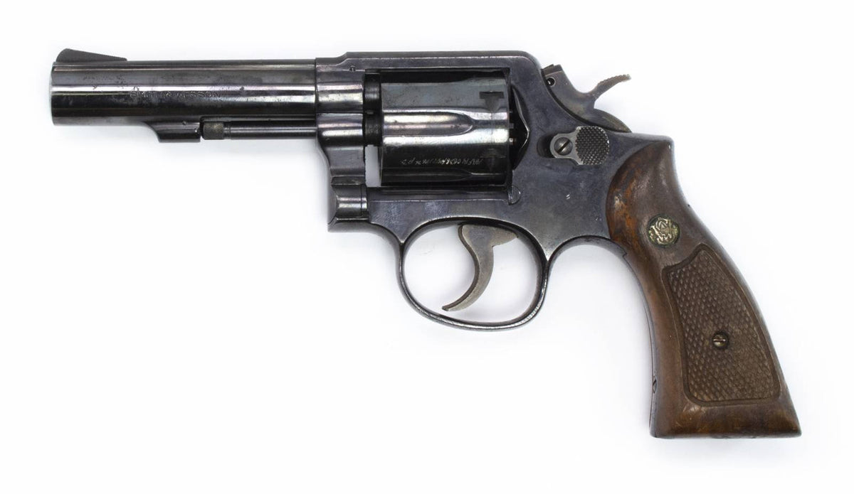 S&W 10-8 Revolver, .38 Special, 4 Heavy Barrel, Blue3463