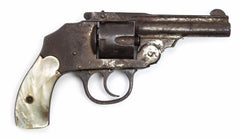 US Revolver Top break .38 S&W, 3 Barrel, Nickel