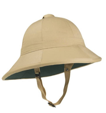 BRITISH NEW STYLE KHAKI PITH HELMET NEW