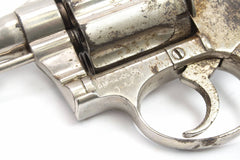 Colt Police Positive Revolver, .38 Special, 4 Barrel, Nickel