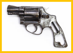 S&W 36, .38 Special 2" BARREL BLUED FIXED SIGHT SQUARE BUTT