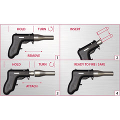 Altor Corporation 9MM Single Shot Self Defense Pistol
