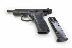 CZ CZ75 9MM DA SEMI 4.75BBL ADJ SIGHT W/O MAG