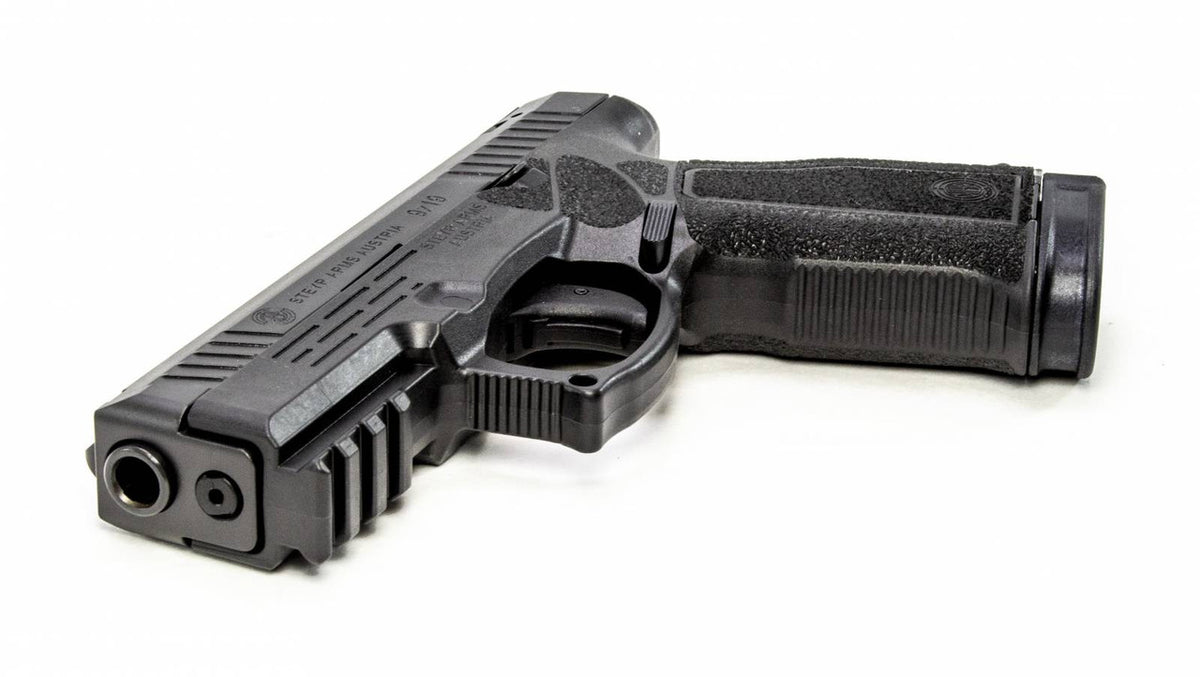 Steyr 9mm Luger 4 17+1 M9-A2 MF Black Black Interchangeable Backstrap Grip