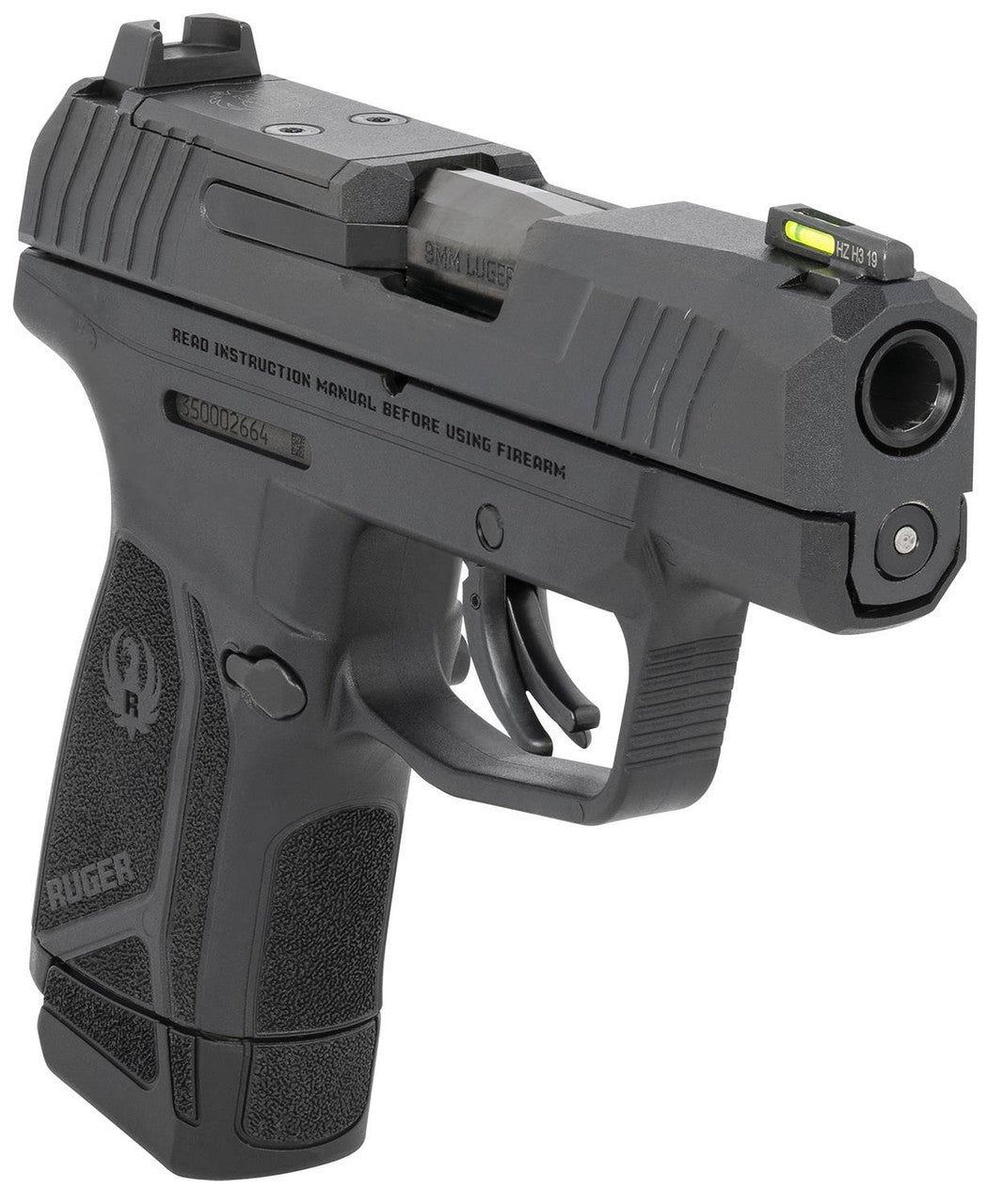 Ruger Max-9 9mm Semi Auto Pistol 3.2 Barrel 12 Rounds Thumb Safety Tritium Sight Black