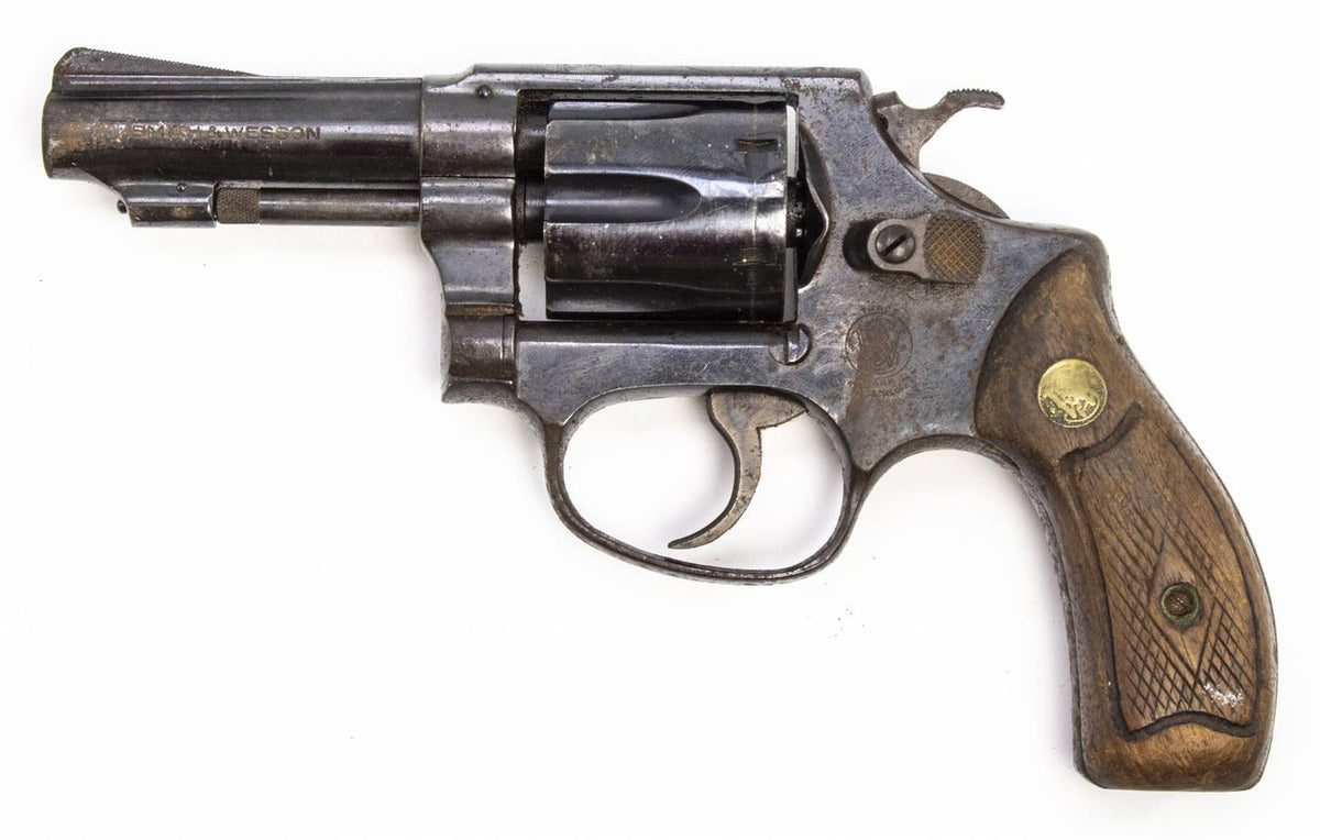 S&W 30-1 32 S&W LONG 3 BBL FIXED SIGHTS ROUND BUTT BLUED1759