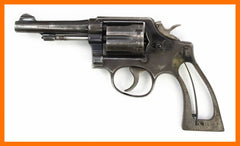 S&W 10-5 38 SPECIAL 4 BARREL SQUARE BUTT BLUED REVOLVER\