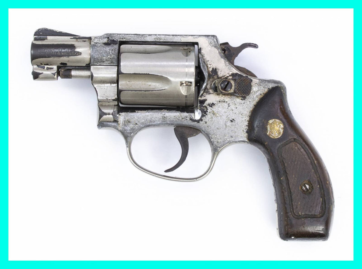 S&W Revolver 37, 38 Special 2 Barrel, Fixed Sights, Nickel2
