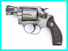 S&W Revolver 37, 38 Special 2 Barrel, Fixed Sights, Nickel2