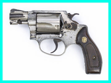 S&W Revolver 37, 38 Special 2 Barrel, Fixed Sights, Nickel2