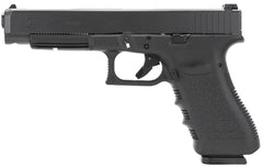 Glock PI3430103 G34 Gen 3 9mm Luger 5.31 17+1 Black Steel Slide Black Polymer Grip Adj Sights