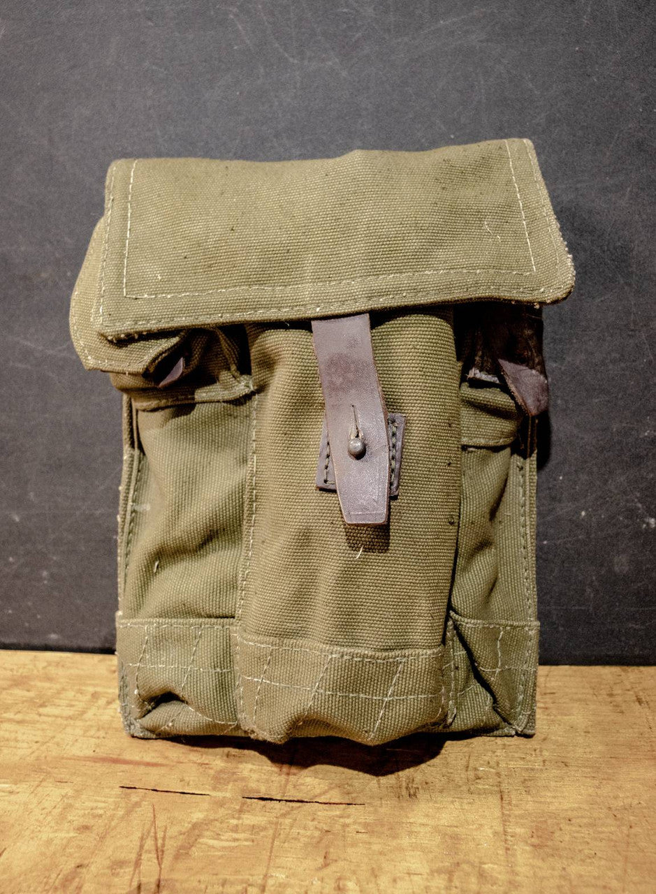 Romanian AK47/74 3-Cell 30rd Magazine Pouch - Military Surplus - 3 Pack