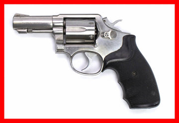 S&W 65-3 .357 MAG DOUBLE ACTION  3 BARREL STAINLESS STEEL