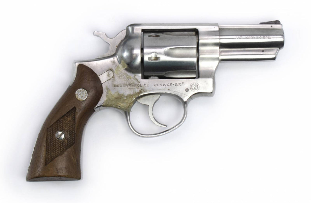 RUGER POLICE SERVICE SIX 357 MAG 2.75 BARREL STAINLESS2