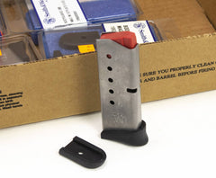 (4) SMITH & WESSON BODYGUARD 380 ACP 6RD MAGAZINES