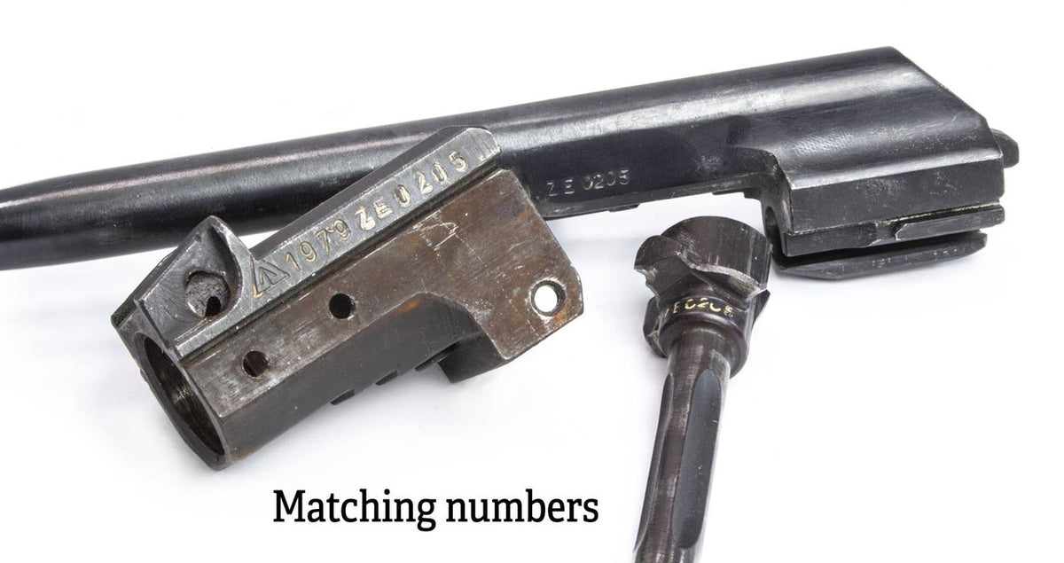 Romanian 1979 Model 65 AKM-47 7.62x39 Underfolder Parts Kit - Numbers Matching - Good Bluing - Year 1979