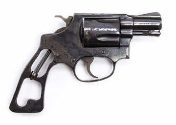 S&W 36 .38 SPECIAL 2" BARREL BLUED FIXED SIGHT SQUARE BUTT