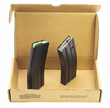 2 USED D&H INDUSTRIES AR15 5.56MM 30RD MAGS