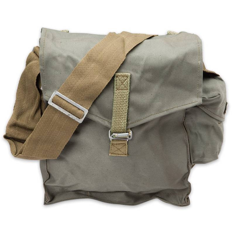 2-Pack Polish Grey Large Gas Mask Bag - Used