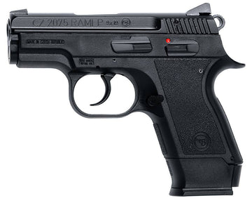 CZ 91750 CZ 2075  9mm Luger 3 14+1 Black Black Rubber Grip