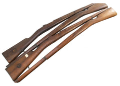 Swedish Mauser M96 1896 Rifle Hardwood Stock - Left Side Optic Cut - No Cracks