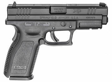 Springfield Armory XDD9101HC XD Service Defender Legacy 9mm Luger 4 16+1 Railed Black Frame Black Melonite Steel Slide Black Polymer Grip
