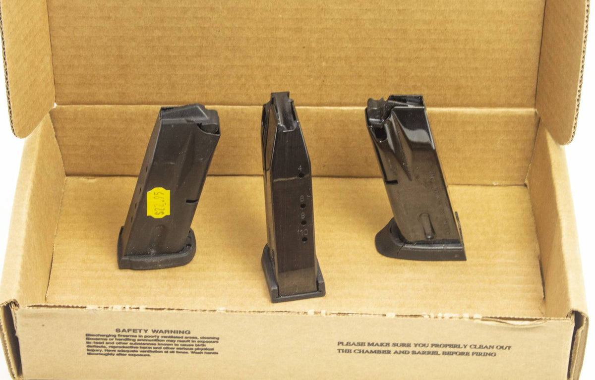 3 USED BERETTA 40 S&W 10RD MAGS