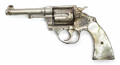 Colt Police Positive Revolver, .38 Special, 4 Barrel, Nickel