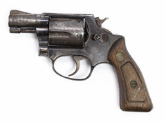 S&W 36 .38SPL 2" BARREL BLUE FIXED SIGHT SQUARE BUTT