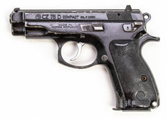 Ceska 9mm CZ75D Compact Black Pistol5636