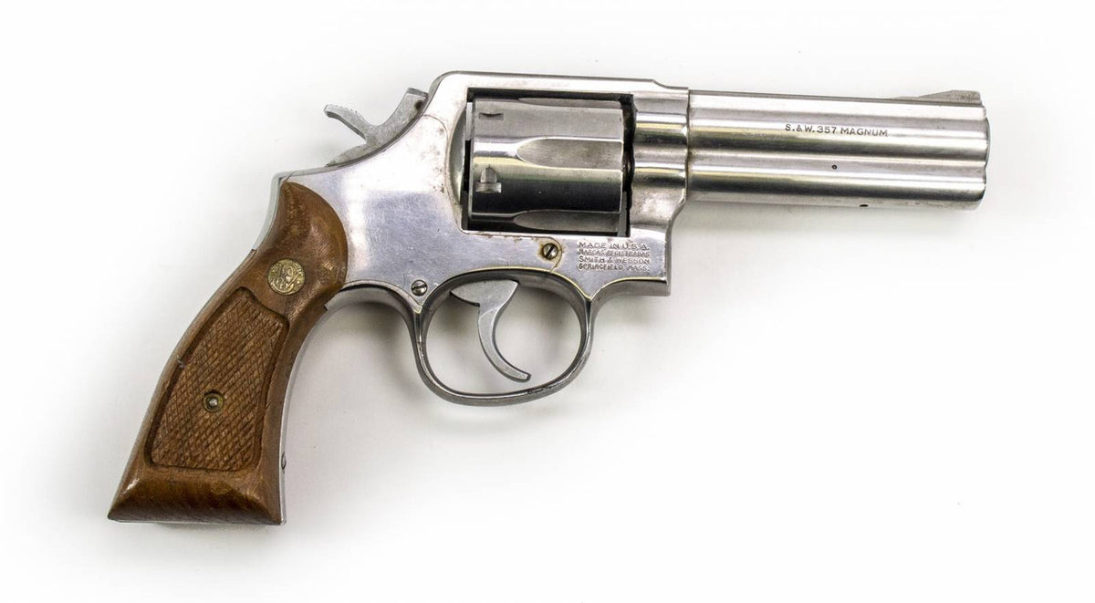 S&W M681 .357 4 BARREL W/ WOOD GRIPS
