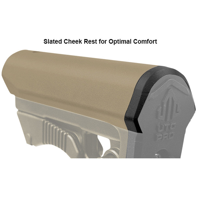 UTG Pro M4 Ops Ready S3 Mil-spec Stock Kit - FDE