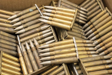 820 Rounds of 8mm Turkish Surplus Ammo on Stripper Clips
