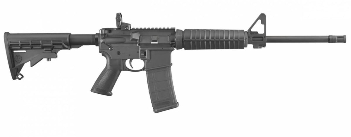 Ruger 5.56x45mm 16.10 30+1 8500 AR-556  Black Hard Coat Anodized Matte Black Oxide 6 Position Stock Black Polymer Grip