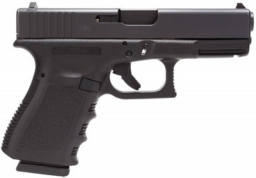 Glock PI2350203 G23 Gen 3 Compact 40 S&W 4.02 13+1 Black Steel Slide Black Polymer Grip Fixed Sights