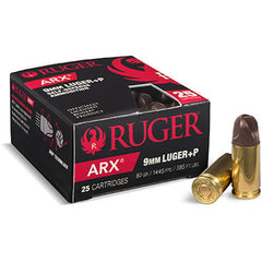9mm Luger + P Ruger ARX Self-defense 80gr - 25rds