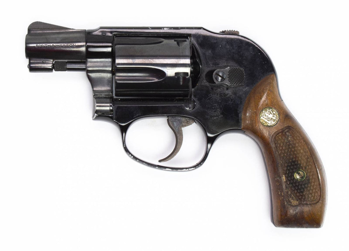S&W Revolver 38, .38 Special 2" Barrel, Fixed Sights, Blued