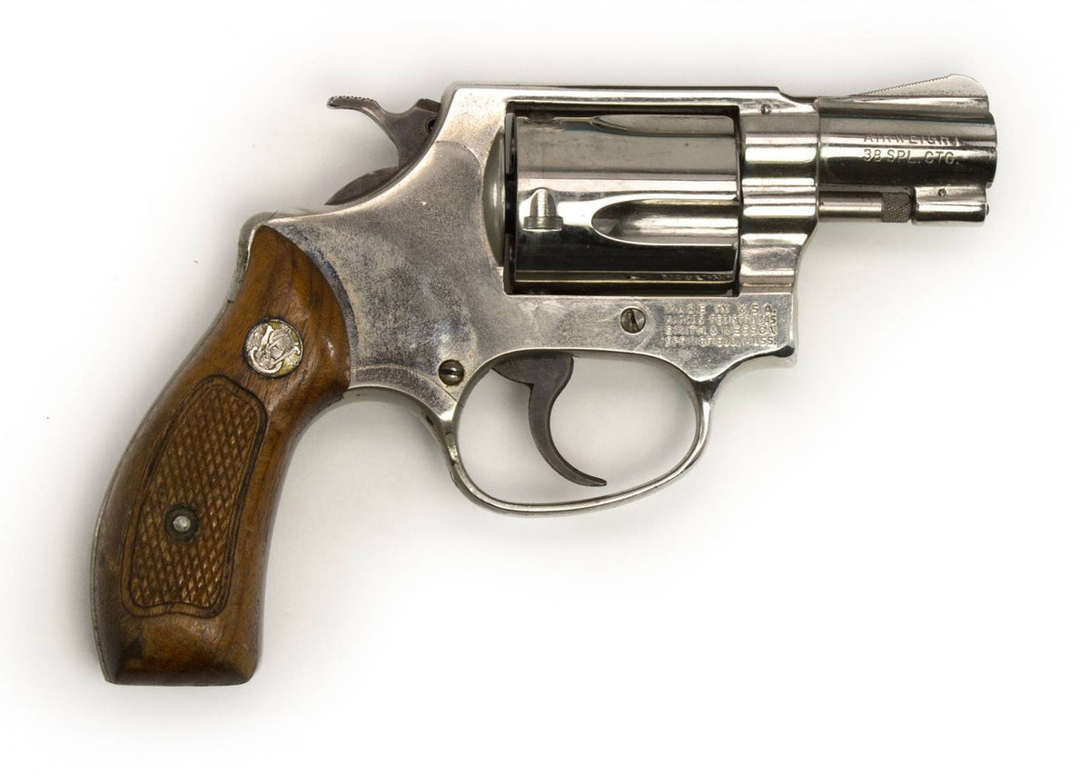 S&W Revolver 37, 38 Special 2 Barrel, Fixed Sights, Nickel6915