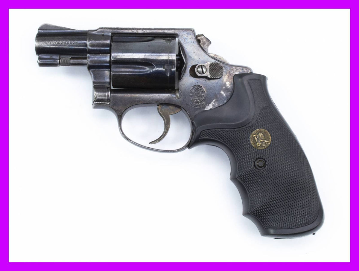 S&W 36, .38 SPECIAL 2 BARREL FIXED SIGHTS ROUND BUTT BLUED5802