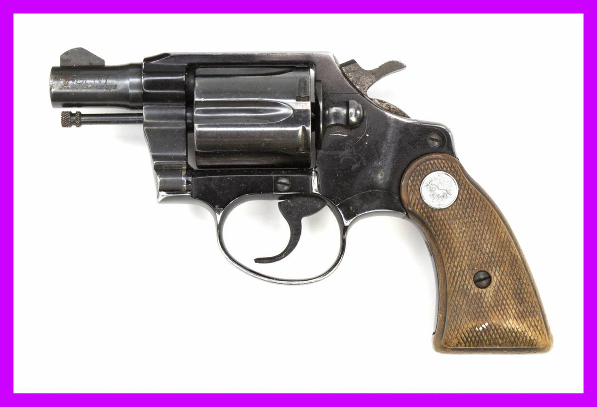 Colt Agent Revolver .38 Special 2 Barrel, Blued5039