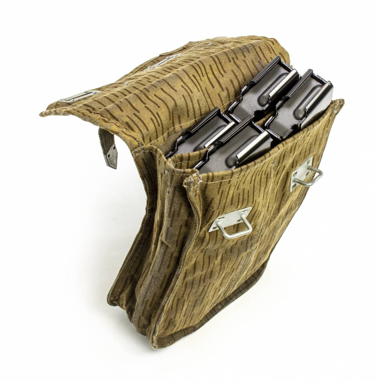 East German Mag Pouch w/ 4 Korean 30rd Mags COMBO