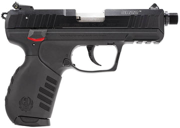 Ruger 3604 SR22 Standard 22 LR SA/DA 3.50 10+1 Black Polymer Grip Black Anodized Aluminum Slide